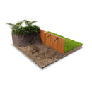 22" Height Rigid Steel Edging - Weathering Steel-3