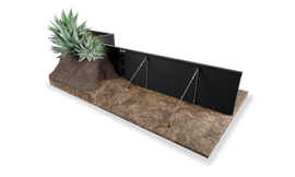 22" Height Zero Flex - Black