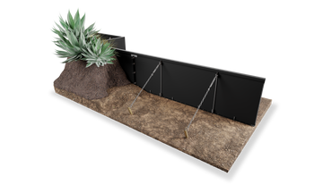 22" Height Zero Flex - Black