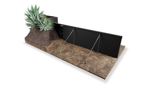 22" Height Zero Flex - Black