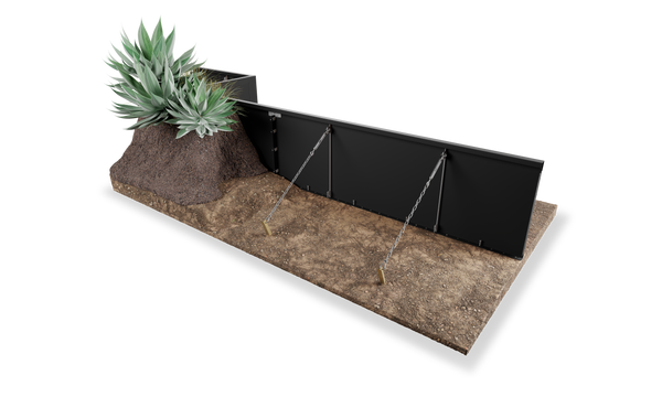 22" Height Zero Flex - Black