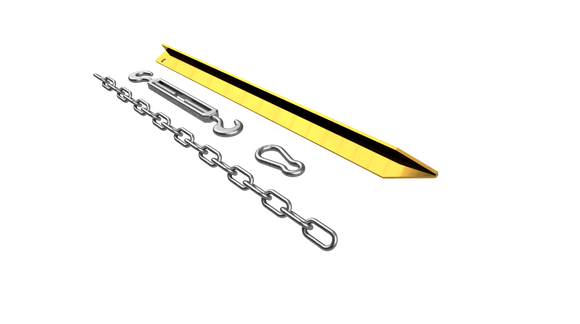 22" Height Zero Flex - Black