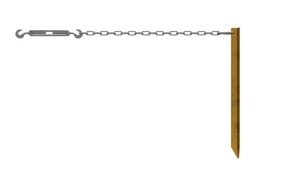 9.5" Height Modular Planter - Weathering Steel