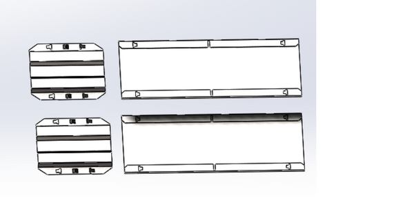 6" Height Flex Garden Edging - Weathering Steel