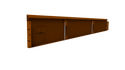 9.5" Height Flexible Steel Edging - Weathering Steel
