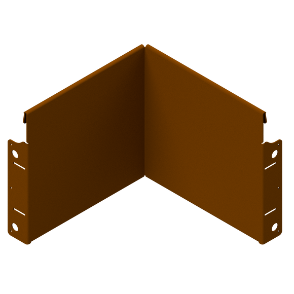 9.5" Rigid Steel Edging - Weathering Steel