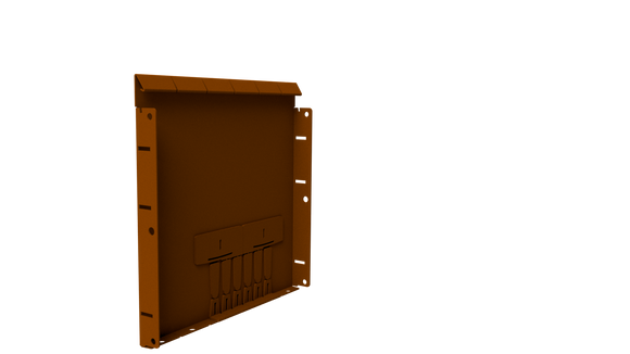 15.75" Height Flexible Steel Edging - Weathering Steel