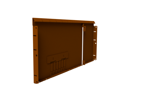 15.75" Height Flexible Steel Edging - Weathering Steel