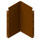 22" Height Flexible Steel Edging - Weathering Steel-12