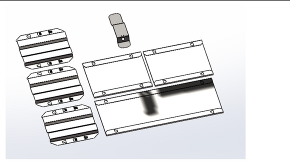 4" Height Rigid Garden Edging - Weathering Steel