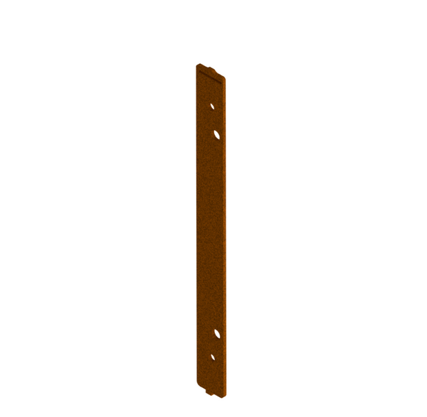 15.75" Fixed Height Modular Weathering Steel Planter
