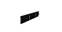 Black metal Steel Panel 71" in length zero flex - Henderson Garden Supply