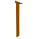 15.75" Height Modular Planter - Weathering Steel-7