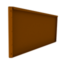 22" Height Modular Planter - Weathering Steel-9