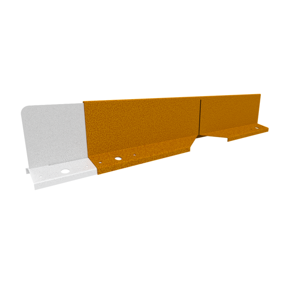 Straightcurve 4" Pre-scored rigid heavy duty CorTen Corner - Henderson Garden Supply