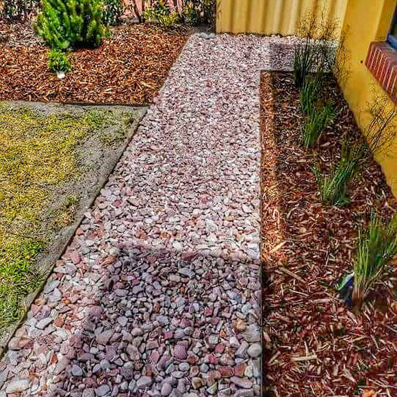 4" Height Heavy Duty Zero Flex Garden Edging - Weathering Steel